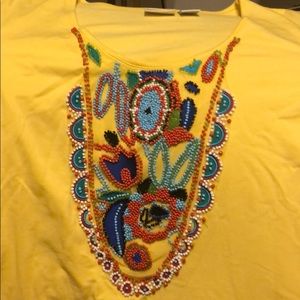 Diane Gilman yellow top